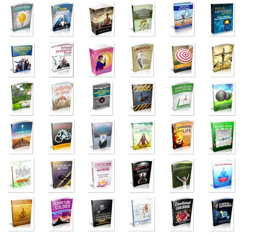 100 Personal & Spiritual eBooks | MRR Bundle